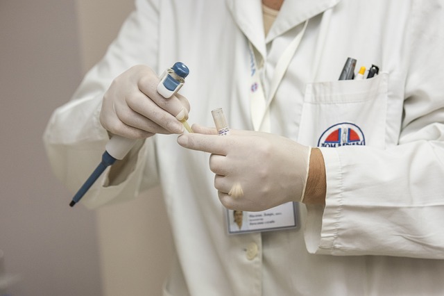 Company Doctor holding thermometer