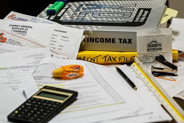 filing taxes, maintenance vs. advances