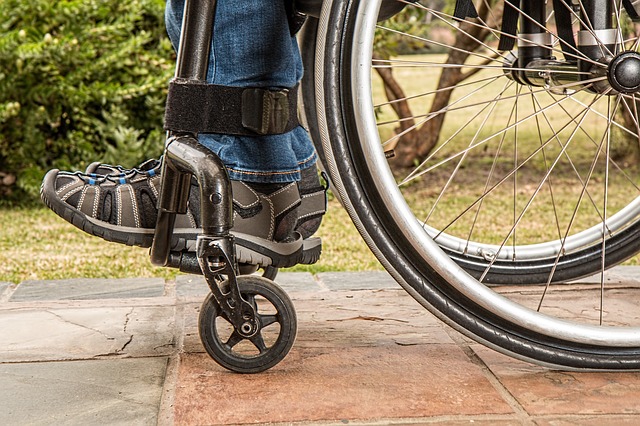 guy in wheelchair