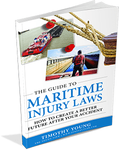 3D Book of Maritime Injury Laws Guidebook Cover