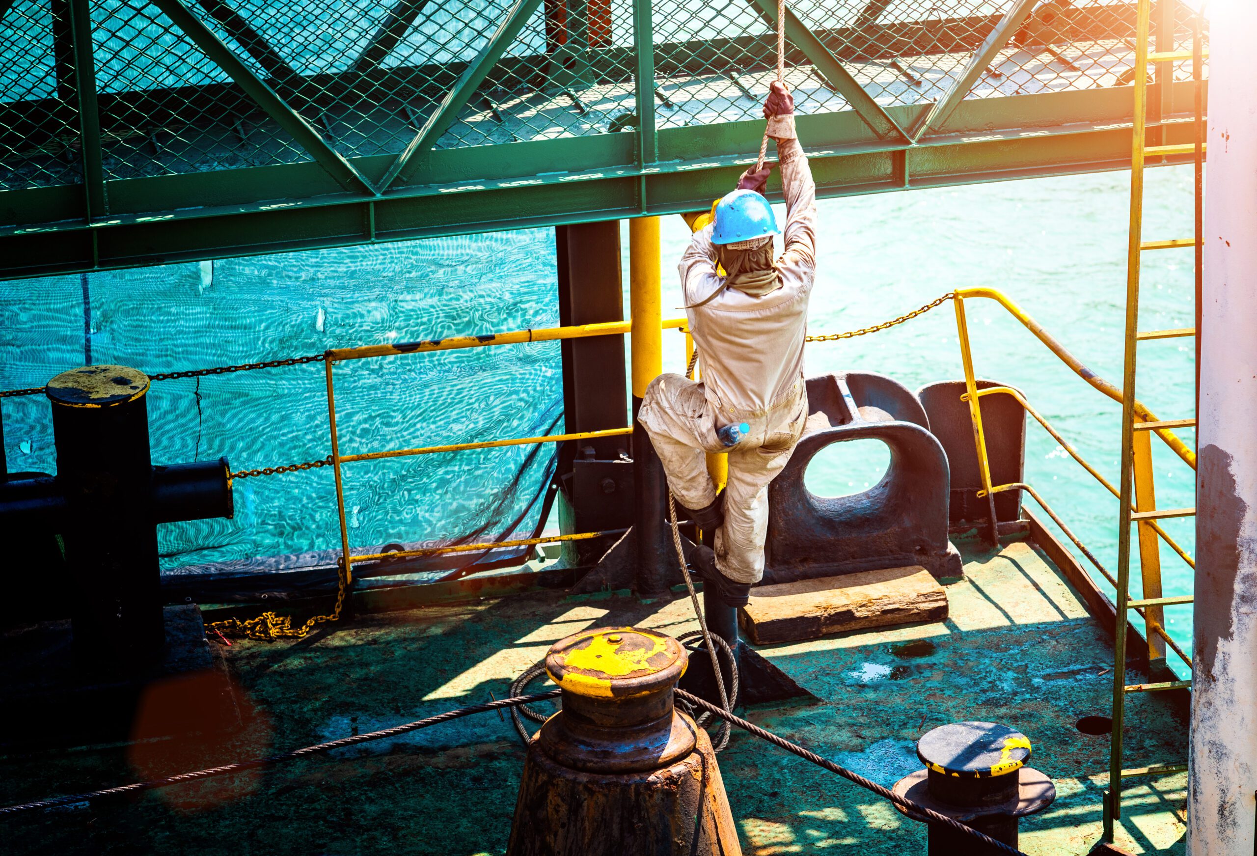 Does the Jones Act Cover Me if I'm Injured on a Moored Vessel?